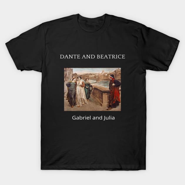 Dante and Beatrice T-Shirt by HMTC